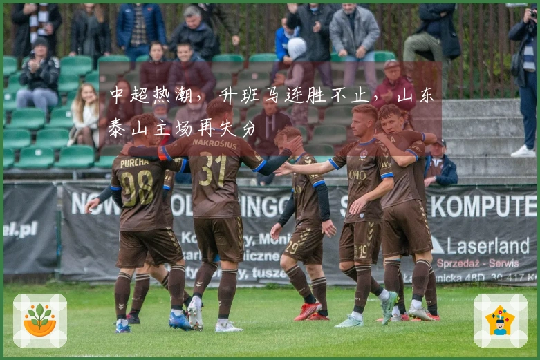 中超热潮，升班马连胜不止，山东泰山主场再失分