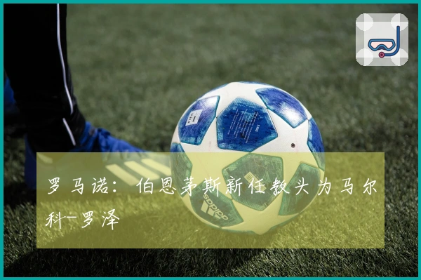 罗马诺：伯恩茅斯新任教头为马尔科-罗泽